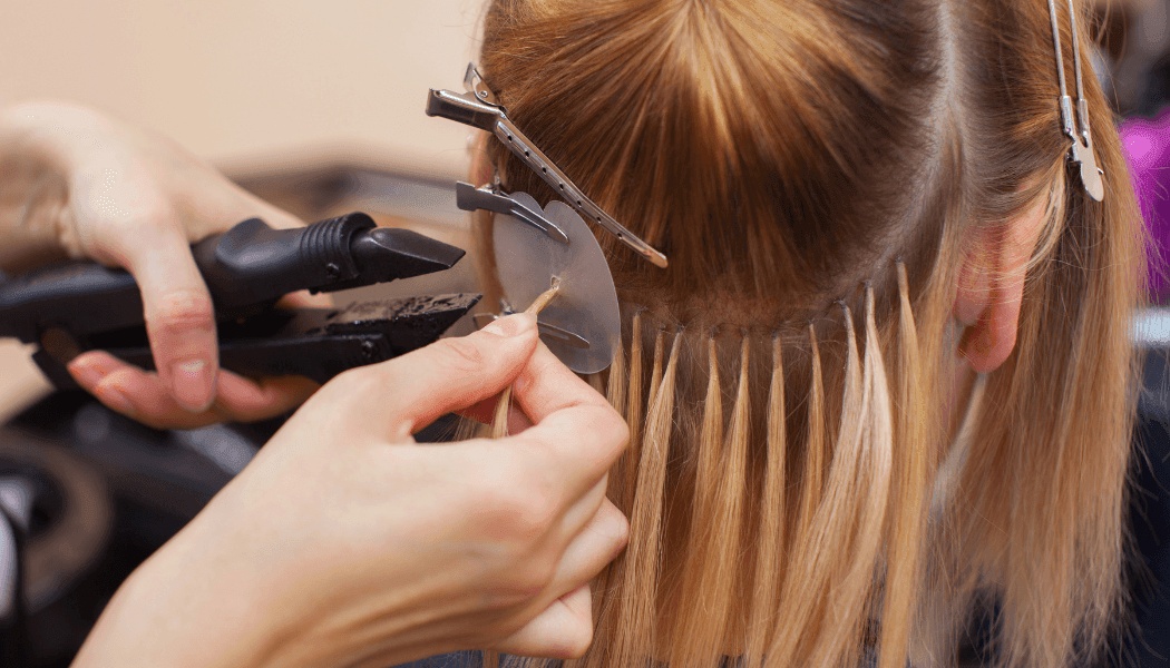 Haarverlängerung hair extensions